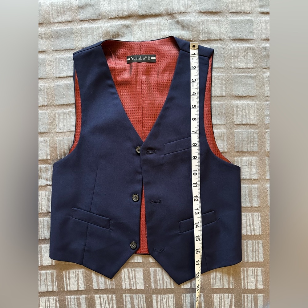 Boys Shirt, Vest, Pants, Bow Tie, Clip Tie & Elastic Tie - Picture 9 of 15